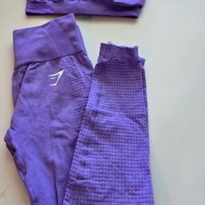 Gymshark  Lavender Leggings Set